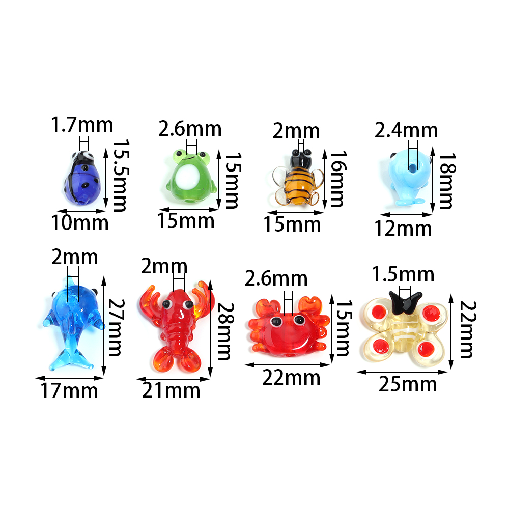 Pingente De Vidro Animal Marin - Marine Aquarium Decorations avaliação e preço