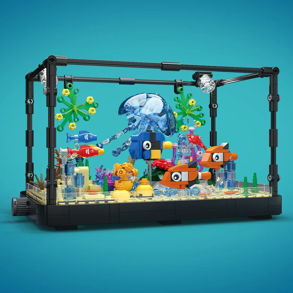Conjunto de blocos de construç - Marine Aquarium Decorations avaliação e preço