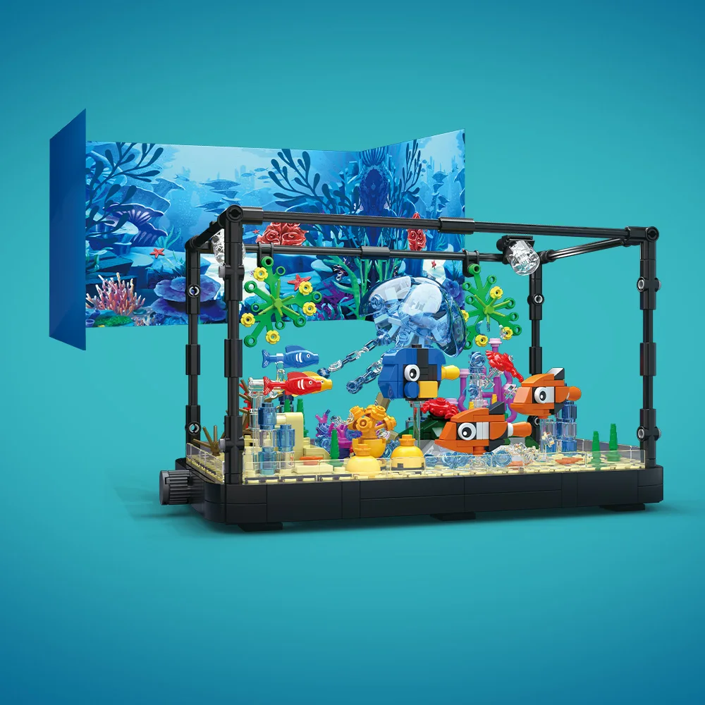 Conjunto de blocos de construç - Marine Aquarium Decorations avaliação e preço