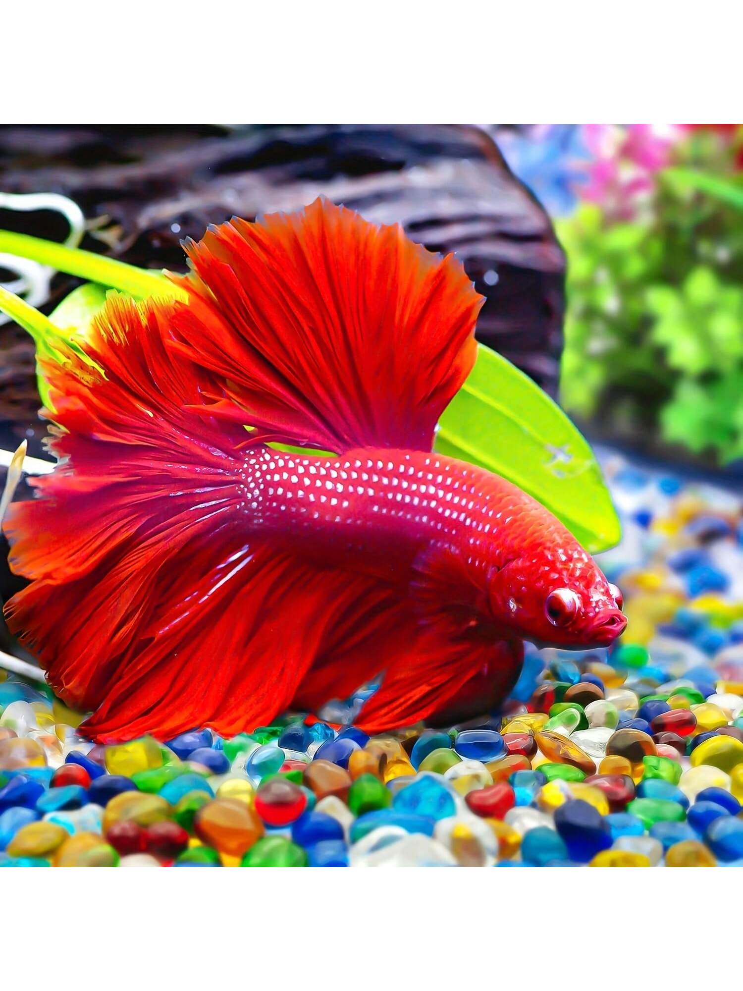 Cascalho de vidro azul 3 4mm d - Marine Aquarium Gravel avaliação e preço
