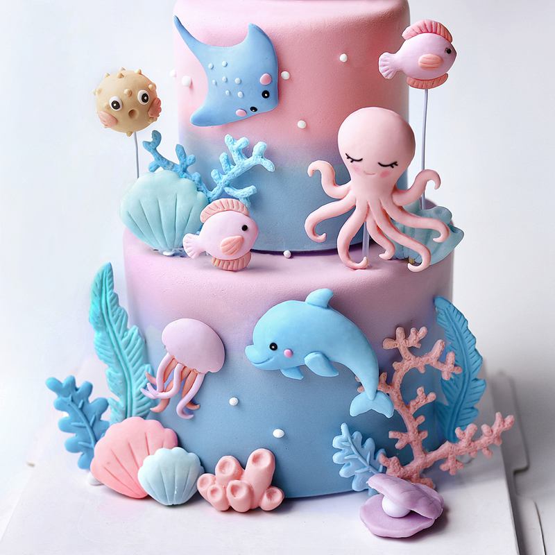 Oceano polvo baleia decorações - Marine Aquarium Decorations avaliação e preço